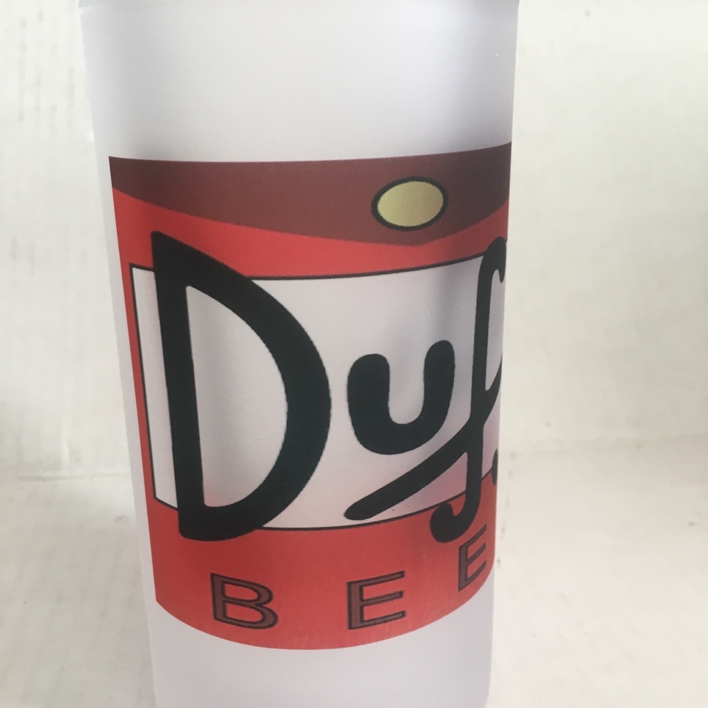 The Simpsons “Duff” 16oz Beer Glass Mug